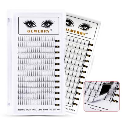 China Premade Fans Eyelash Extensions 3D 4D 5D 6D Long Natural Custom Long Rod Premade Volume Eyelash Extensions .07 .10 C D Pre Made Wick for sale