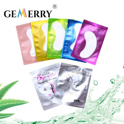 China 50pairs High Quality Anti Wrinkle Lint Free Women Under Eye Pads Patches Eyelash Extension Tips Sticker Wraps Make Up Tool Eyelash Patches for sale