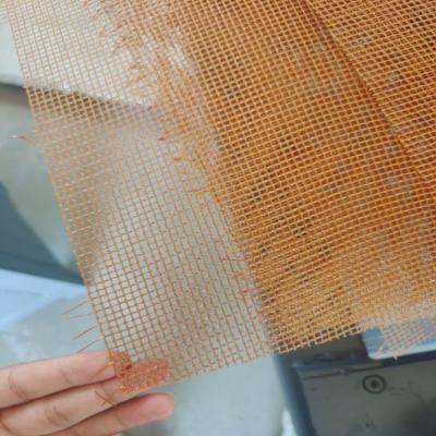 Cina Filtro ignifondo di spessore personalizzato da 0,35 a 0,5 mm Filtri a maglia di fibra di vetro per fusione in vendita