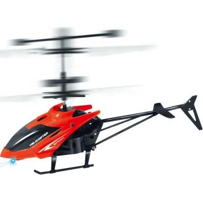 China New Christmas Hobby RC Infrared Inductive RC Helicopter Gift LED Colorful Built-in Flying Ball Hand Held Flying Ball Lights Helicopter for sale