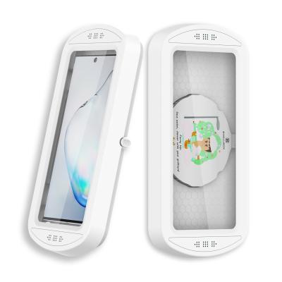 China 2021 Newest Design Anti-fall Clear Bathroom Wall Mounted Waterproof Phone Durable Case for sale