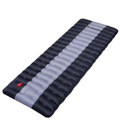 China Inflatable Mat Sleeping Pad Ultralight Waterproof Lightweight Camping Goods Air PVC Self Inflating Camping Mattress for sale