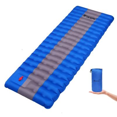 China 190*70*12cm Customized Durable PVC Color Folding Sleep Pad Waterproof Lightweight Camping Mat For Camping for sale