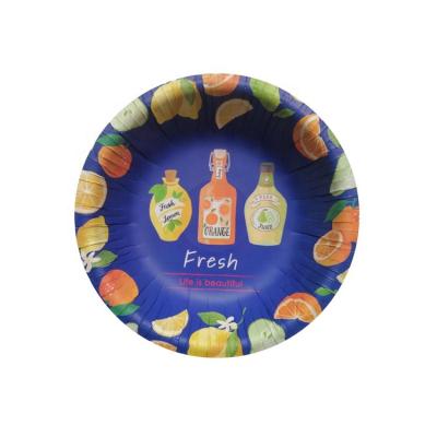 China Disposable Factory Selling OEM Customized Disposable Cheap Green Biodegradable Paper Bowl for sale