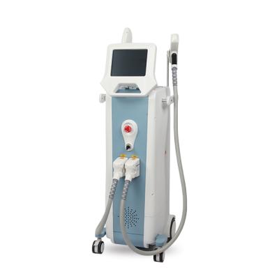 China Hair removal 2 in 1 ipl + yag laser hair removal for sale