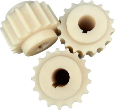 China Wear resistance ; high density ; Good Hardness High Precision Nylon Gear Factory Plastic Nylon Sprocket Micro Cylindrical Worm Pa66 Gear for sale