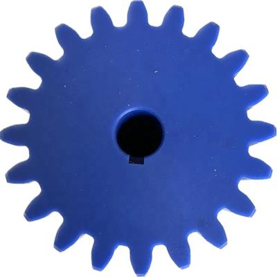 China Custom Mechanical Equipment Nylon Gears Containing Oil Nylon Plastic Gear For Injection Mold for sale