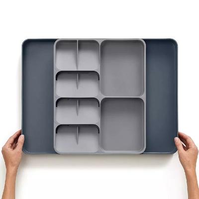 China Minimalist Universal ABS Plastic Cutlery Tray Kitchenware Accessory for sale