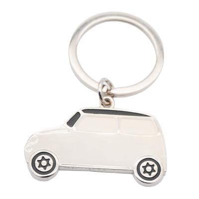 China Promotional Manufacturers Wholesale Custom Cute Empty Vehicle Car Metal Key Chain for sale