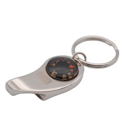 China Custom Metal Bottle Opener Bottle Opener Thermometer Key Chain for sale