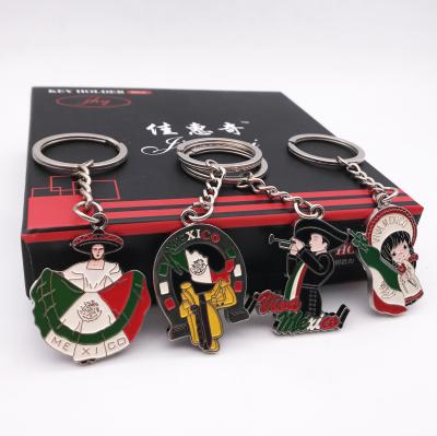 China New Design Mexico Key Chain Souvenir Mexico Key Chain for sale