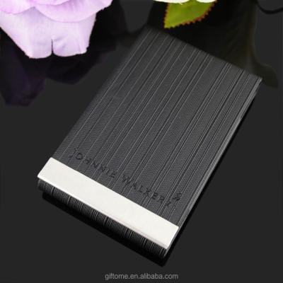 China Fashion Hot Sale Business Custom PU Leather ID Card Holder for sale