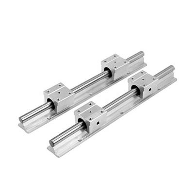 China Low Price Linear Guides Interchangeable Round Support Rail 12mm Aluminum Linear Guide SBR12 SBR12UU SBR12LUU for sale