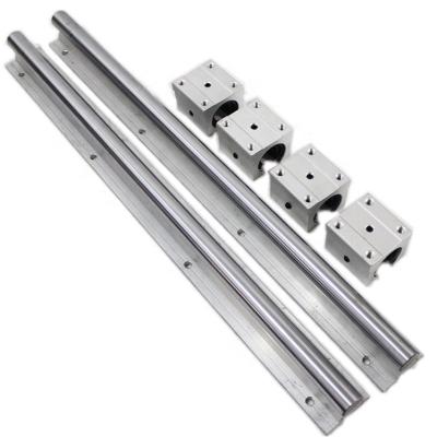 China 100% Interchangeable Linear Guideway 16mm Linear Motion Aluminum Guide SBR16 SBR16UU SBR16LUU for sale