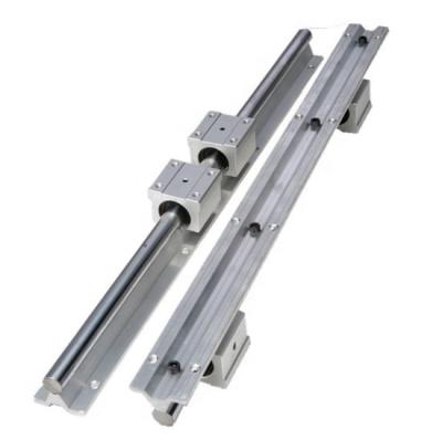 China 100% Interchangeable Aluminum Linear Guide Unit Linear Shaft Support Rail SBR30 With Linear Bearing SBR30UU SBR30LUU for sale