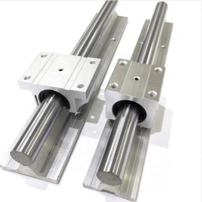 China 100% Support 100% Aluminum Linear Rail SBR Linear Shaft Unit Round Guide SBR50 SBR50UU SBR50LUU for sale