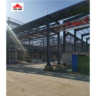 China Industrial Luoyang Yu'an Prefabricated Building Steel Structure Warehouse for sale