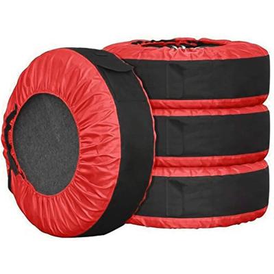 China High Quality Waterproof Dustproof UV Protection Oxford Fabric Fancy Tire Cover for sale