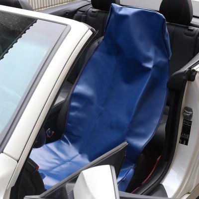 China Fancy auto workshop use anti oil PVC car dustproof seat cover for sale for sale