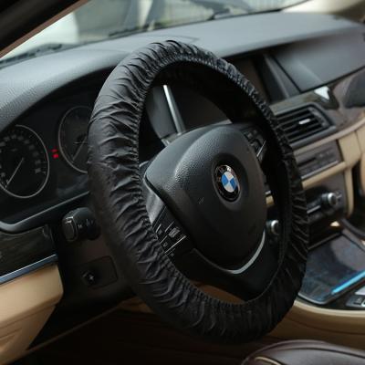 China Universal Fit Luxury Car Interior Accessories Heat Nylon Steering Wheel Cover for sale