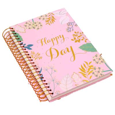 China Top Quality Widely Used Spiral Workbooks Gift Hardcover Hardcover Journal Recording Book for sale