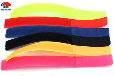 China Cintas de velcro ajustables coloreadas en venta