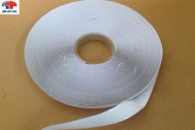 China 25mm Brede Zelfklevende Haak en Lijnband, Witte Nylon haak & lijnbevestigingsmiddelen Te koop