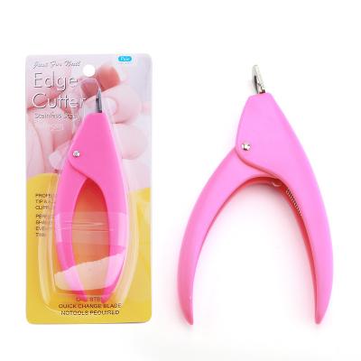 China Wholesale Custom False Tip Clipper Finger Nail Clipper Acrylic Nail Tip Cutter for sale