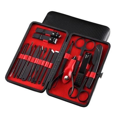 China Beauty Care Factory Manufacture In China 18 Pcs Nail Clippers Pedicure Set For Home for sale