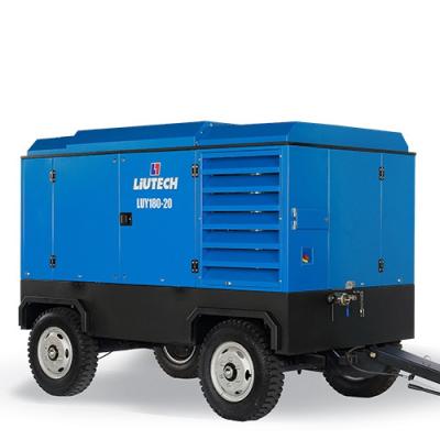 China 2019 Liutech 20bar Oil Lubricated Air Compressor Portable Medium Tractor New Portable Air Compressors for sale