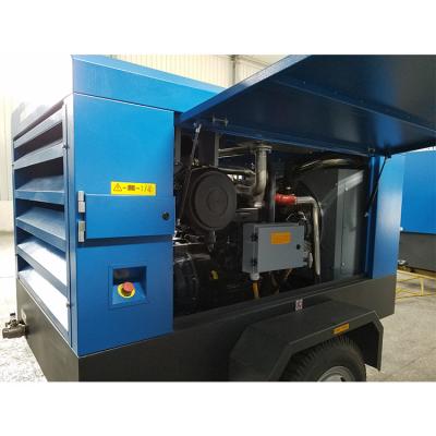 China Liutech LUY100-10 350cfm Lubricated Air Compressor High Efficiency Portable Air Compressor Made in China for sale