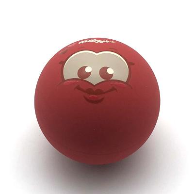 China Hot Sale Promotional Cavity Toy Massage Ball Fitness Bounce Ball Toy Rubber Bouncing Ball for sale