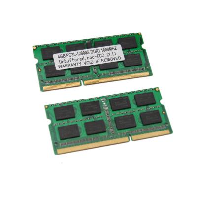 China LAPTOP low voltage ddr3 1600mhz RAM 4gb pc3l-12800 laptop memory for sale