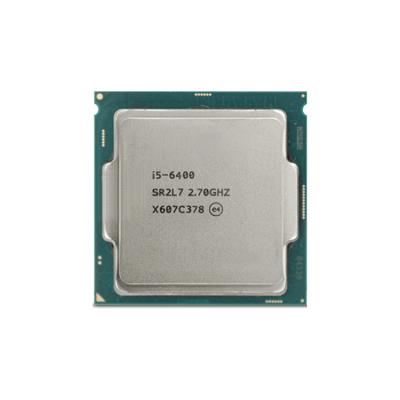 China Hot selling ceramic socket i5 6400 lga1151 cpu desktop processor for sale