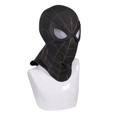 China Halloween Party Supplies Quality Hot Christmas Size Face Mask Halloween Party Black Spiderman Cosplay Masks for sale