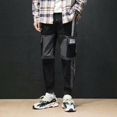 China Anti-pilling Hot Selling High Quality Multi Pocket Harem Pants Amazon Hip Hop Streetwear For Men's Cargo Pants for sale