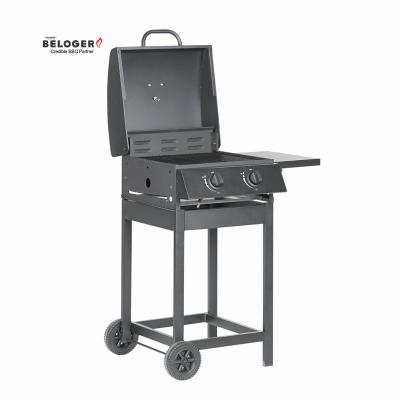 China Easily Assembled Indoor or outdoor small 2 main burner home cheap gas grill stainless steel built in grill stove for sale