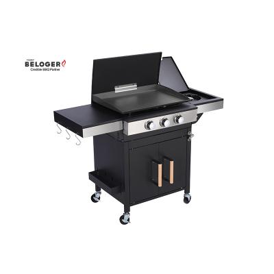 China Easily Assembled Factory Hot Selling High Quality Grilled Cold Noodle Fried Steak Plancha & Griddle BBQ Grill for sale