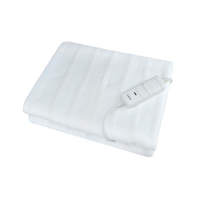 China Single Hotel Nonwoven Fabric Electric Blanket with 2 Heat Settings, CE Approval, Temperature Controlled Electric Thermal Blanket for sale