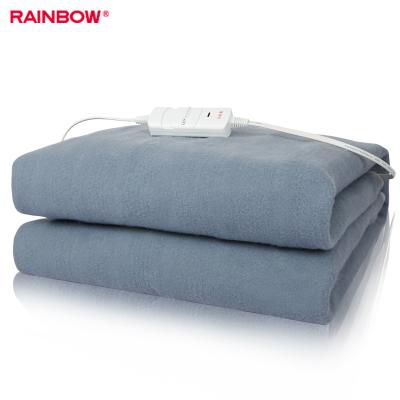 China Hotel Electric Blanket 3 Control Heat Settings 220V Electric Heating Blanket for sale