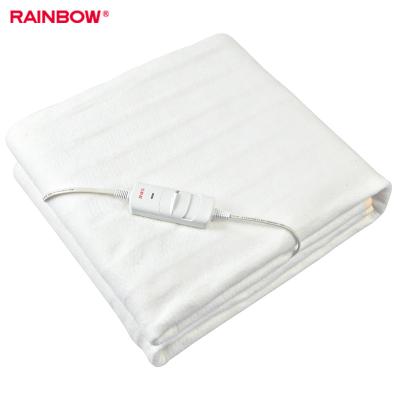 China Hotel Quick Heating Electric Blanket Hot Cheapest 220V Single Electric Bed Sheet for sale