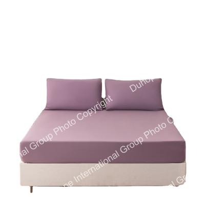 China China factory comfortable 100% super soft home bedding wholesale and retail Leaf-purple cotton for sale