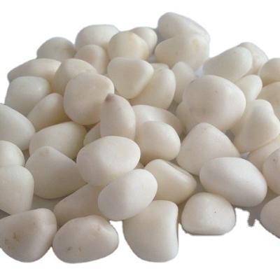 China High polished snow white pebbles zero polished decorative pebbles wholesale for sale