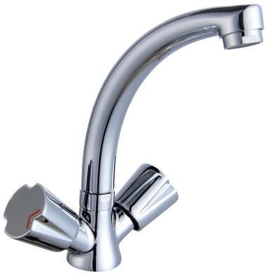 China Sense faucets zinc basin mixer with zinc handle and S.S spout, 50CM flexible hose for sale