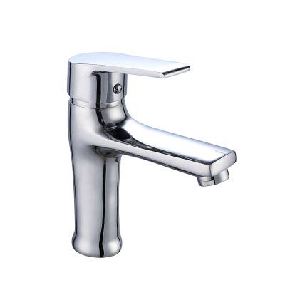 China Modern Basin Faucets Water Saving Metered Single Lever Faucet for sale