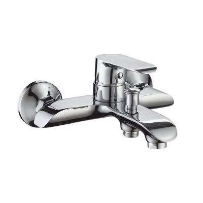 China Faucets Wall Mount Single Lever Bath Cold Water Mixer Tap Metered Hot Tub Faucet for sale