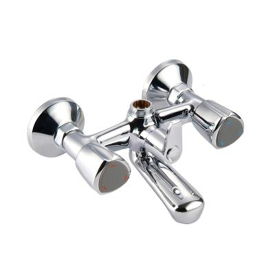 China High Quality Metered Faucets 360 Degree Turn Bathroom Faucet Shower Mixer Tap for sale