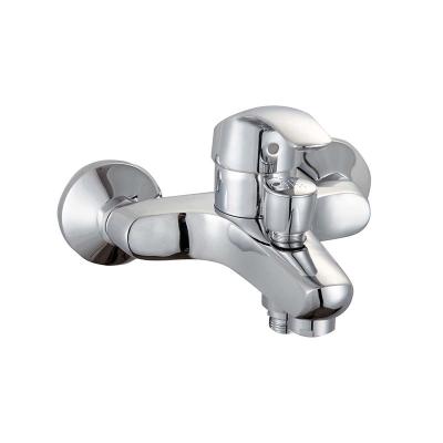 China Metered Faucets Zinc Bath Mixer With Zinc Handle for sale