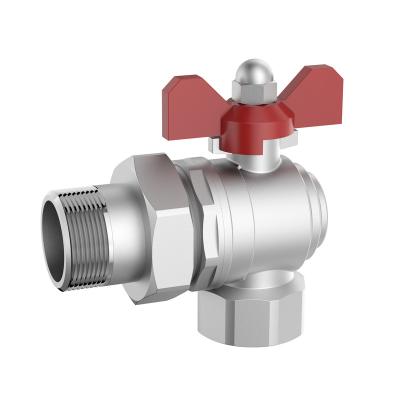 China General High Quality Long Life S1501 30 Gauge Brass Ball Valve for sale