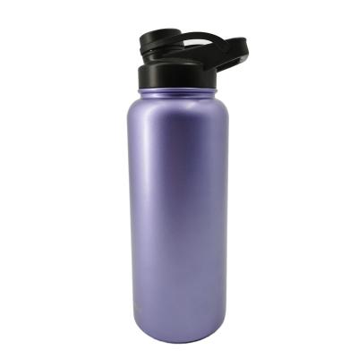 China Business 1000ml Double Wall Stainless Steel Vacuum Insulated Sports Water Bottle for sale